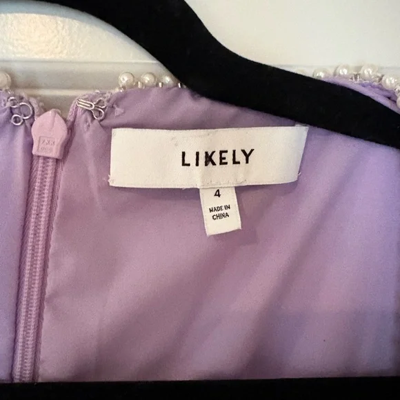 Likely lavender tweed dress. Worn once - Picture 2 of 2